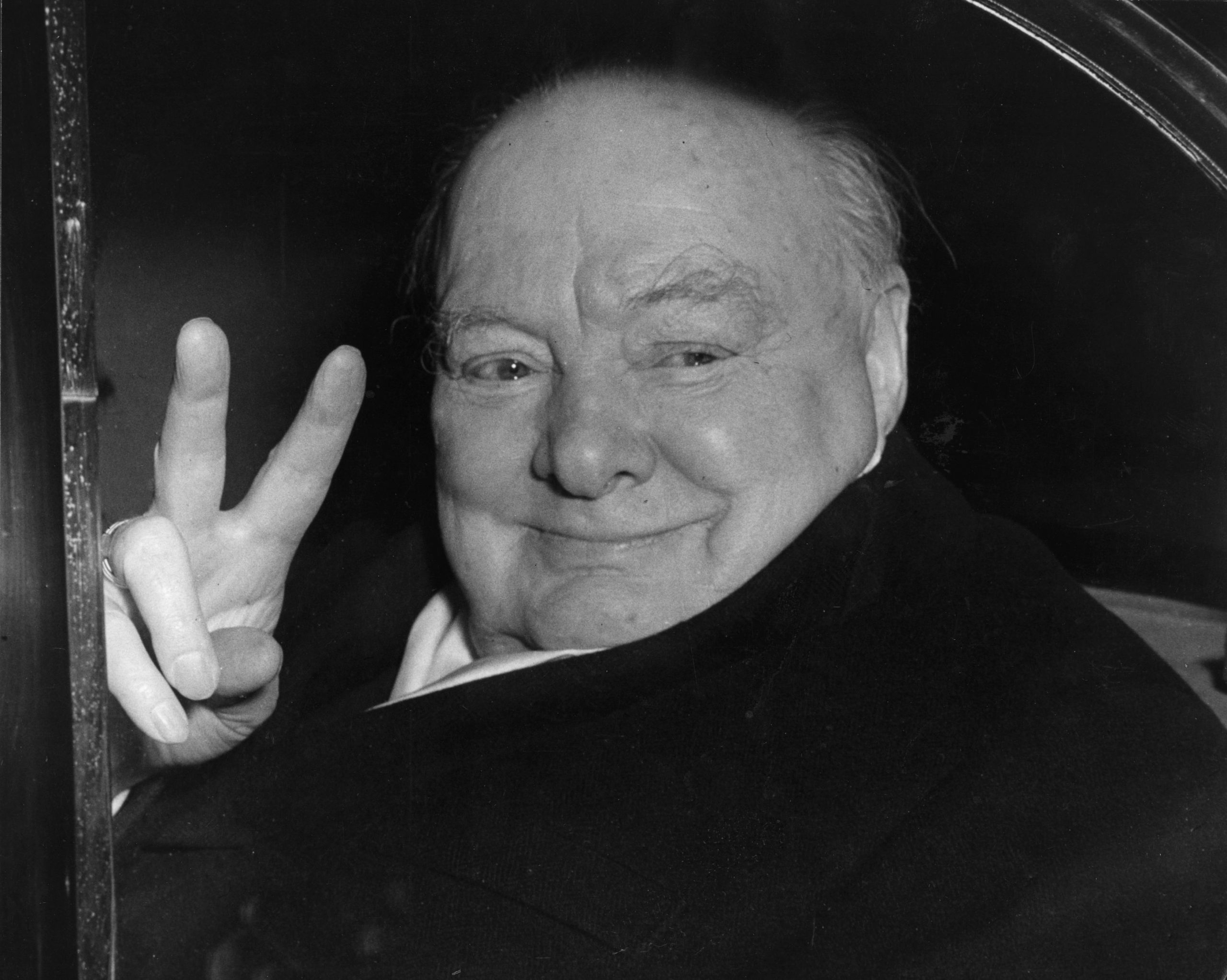 Winston Churchill portréja